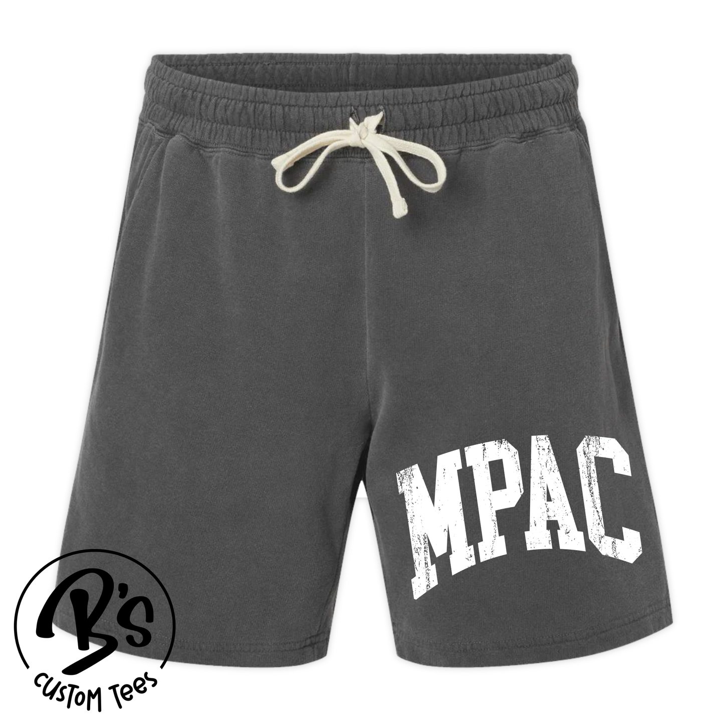 Adult Distressed MPAC Shorts