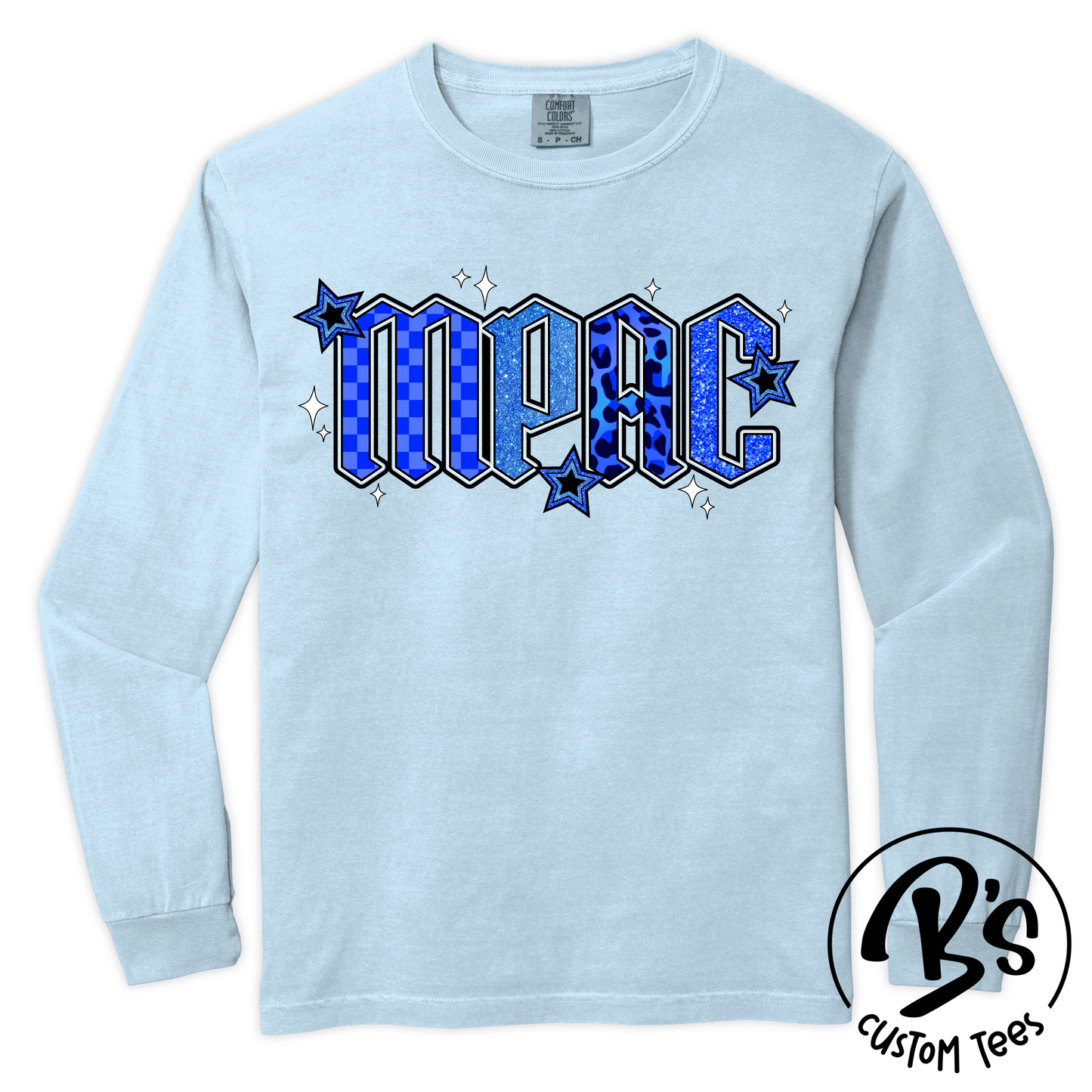 Adult Checker Leopard MPAC Long Sleeve
