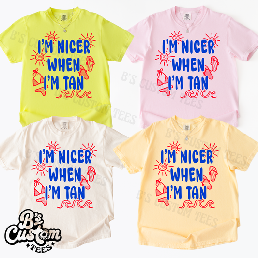 I’m Nicer When I’m Tan 2
