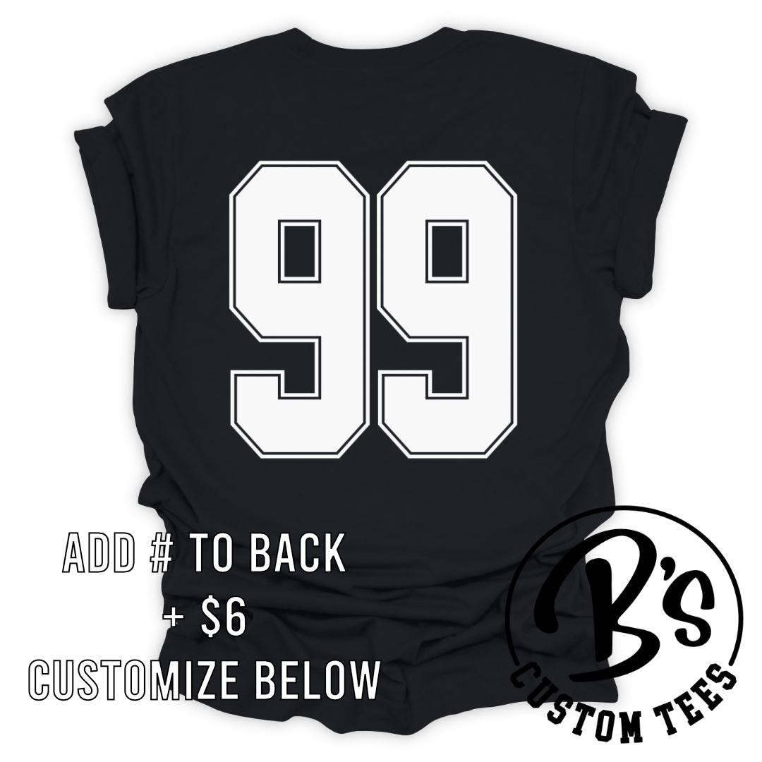 Youth STLDA White Letters Tee