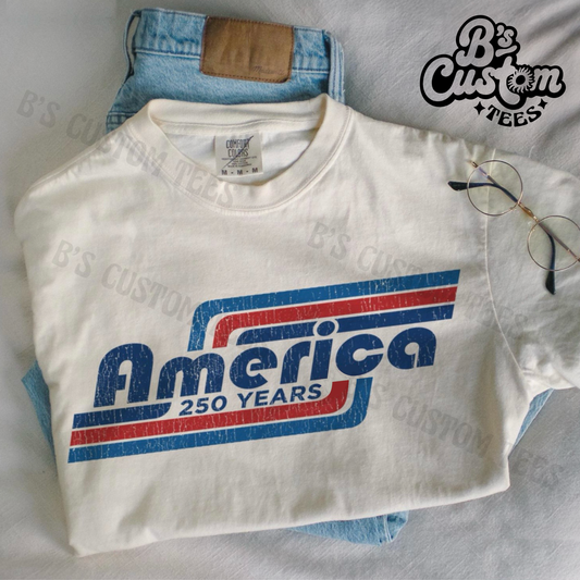 America 250 Retro