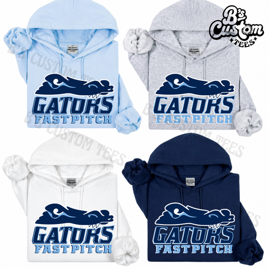 #1 Gators Fastpitch Hoodie Adult
