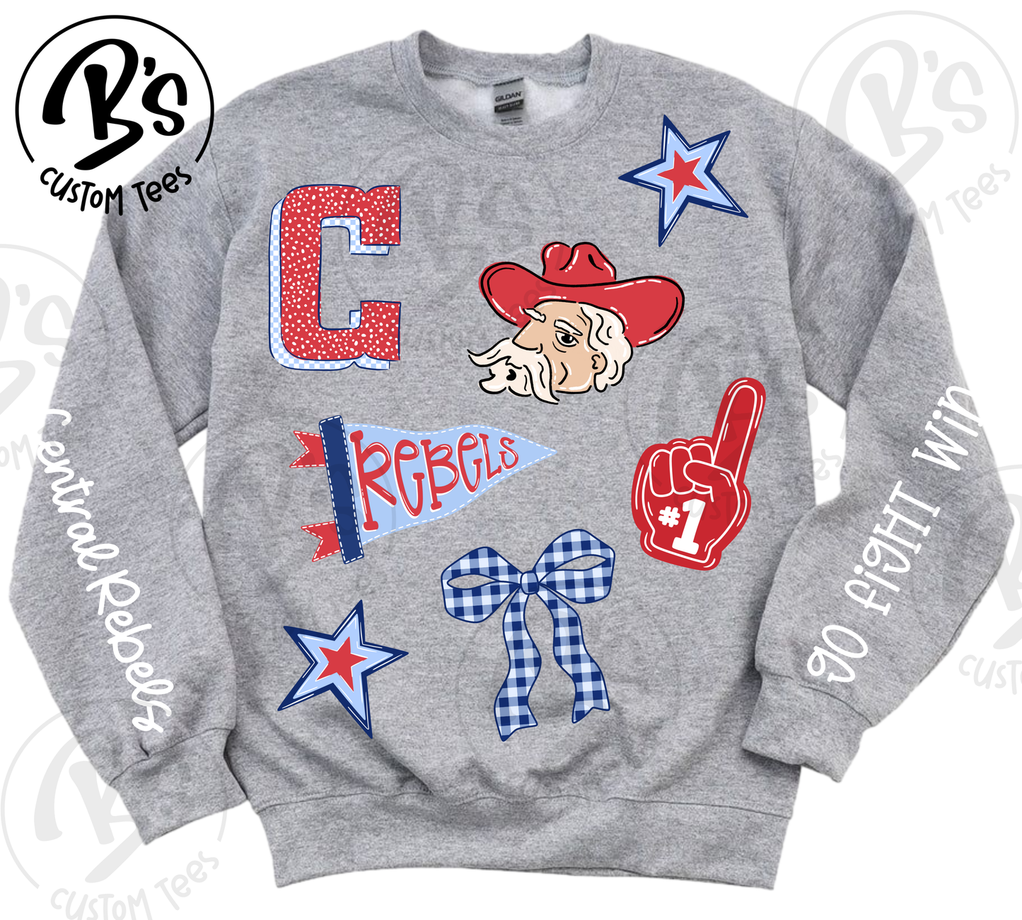 Rebels Sweatshirt Collage + Sleeves