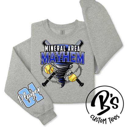#2 Youth Crewneck Sweatshirt