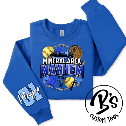 #1 Adult Crewneck Sweatshirt