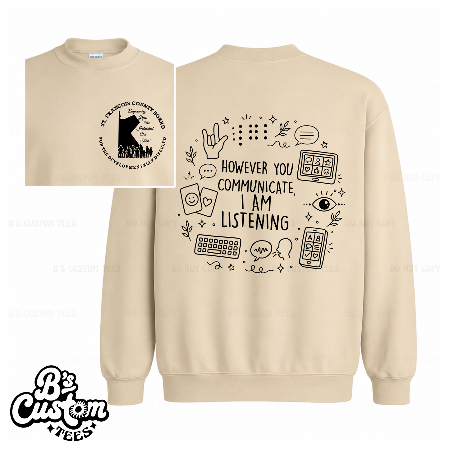 SFCBDD COMMUNICATION FRONT + BACK