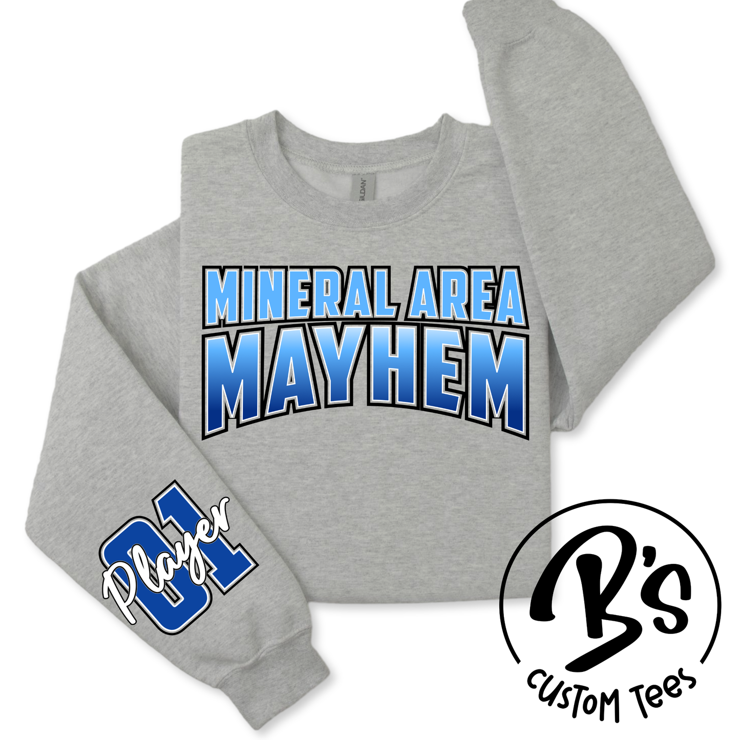 #3 Youth Crewneck Sweatshirt