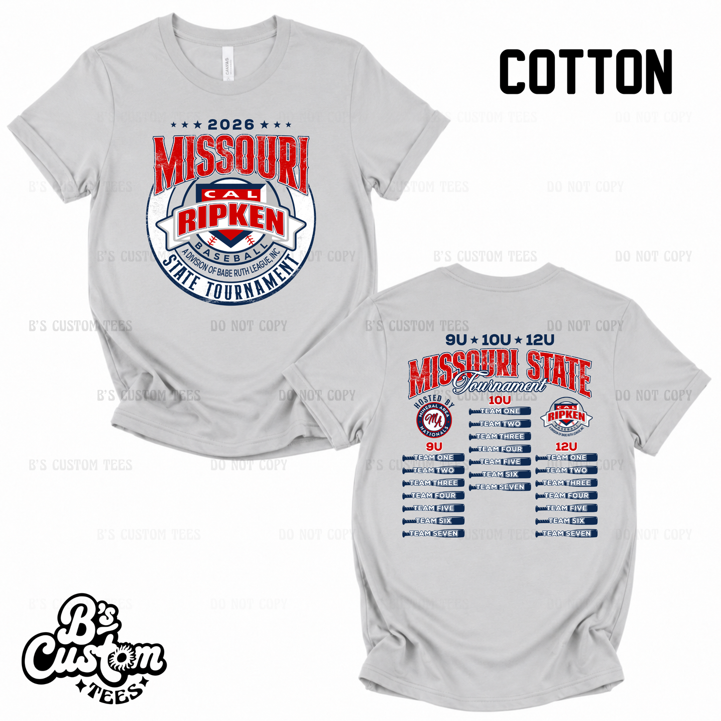 Missouri State Cal Ripken Baseball Tournament (Cotton)
