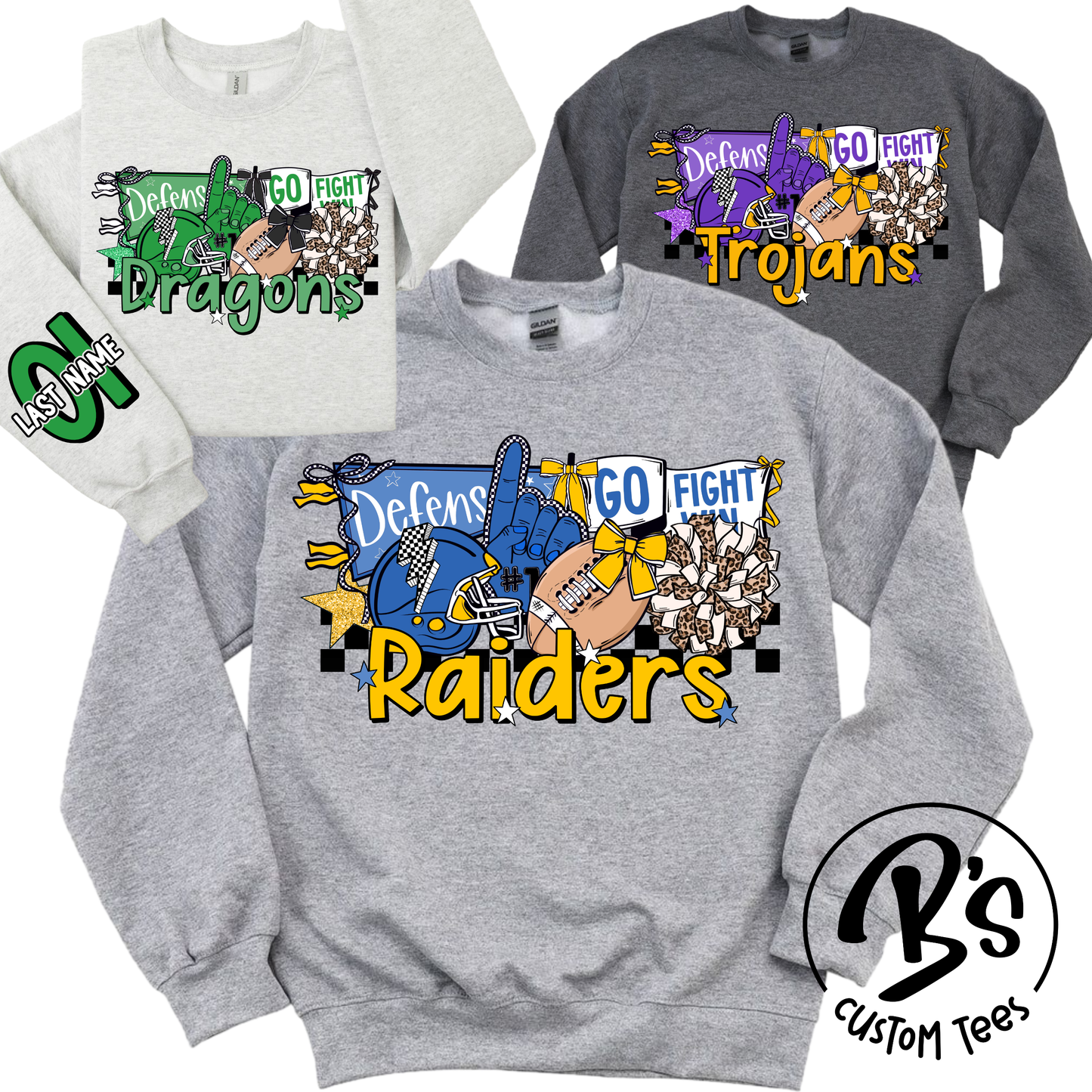 Football Crew - Adult Sizes