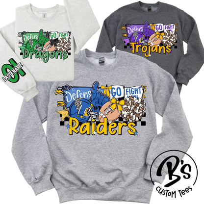 Football Crew - Adult Sizes