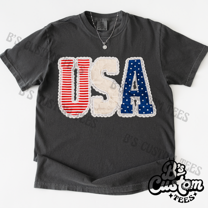 USA Faux Lace