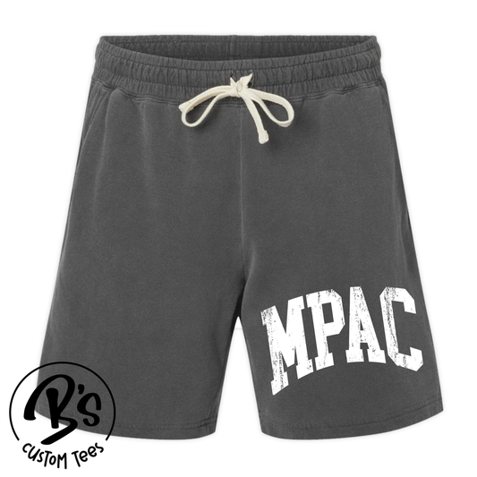 Adult Distressed MPAC Shorts