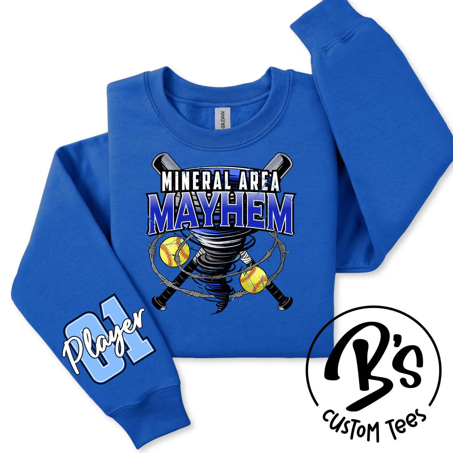 #2 Adult Crewneck Sweatshirt