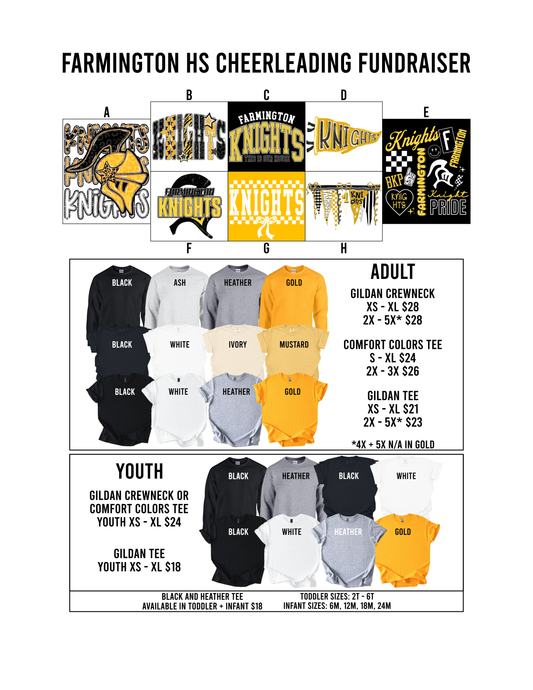 Farmington HS Cheer Fundraiser