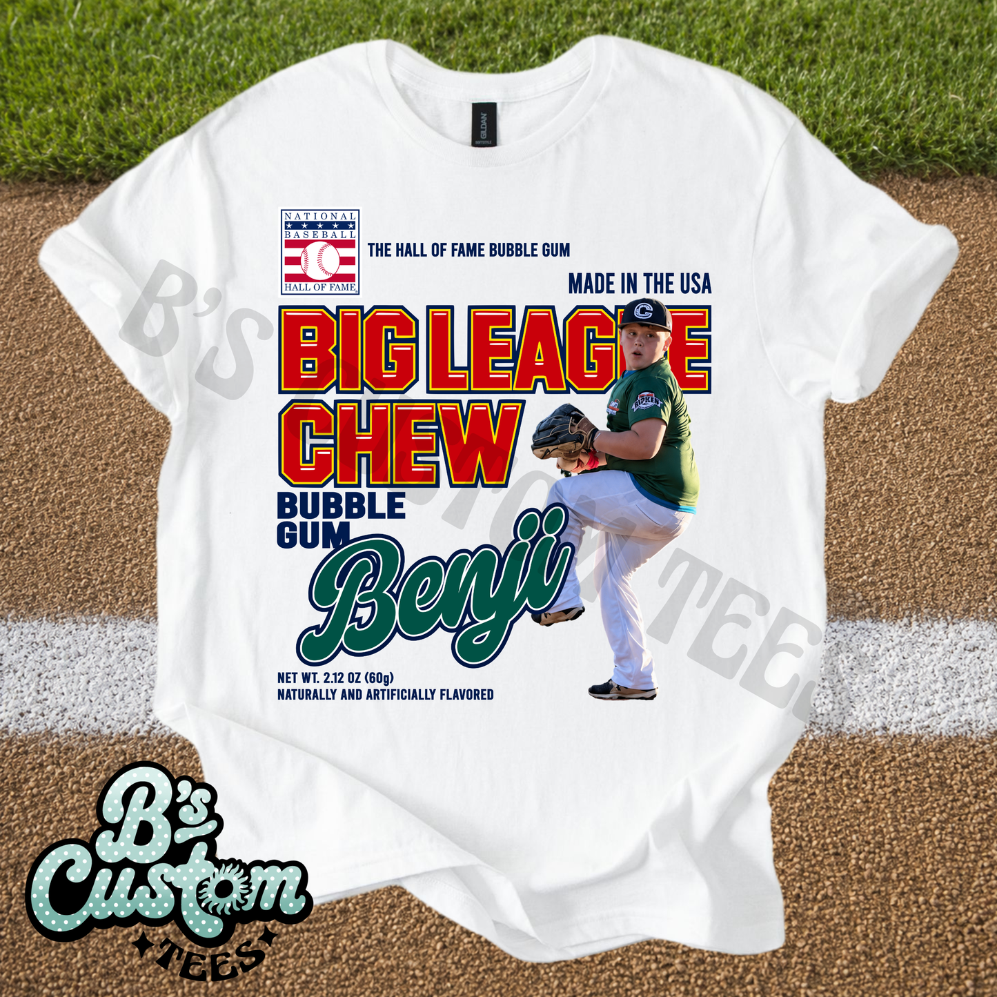 Big League Chew Player Photo