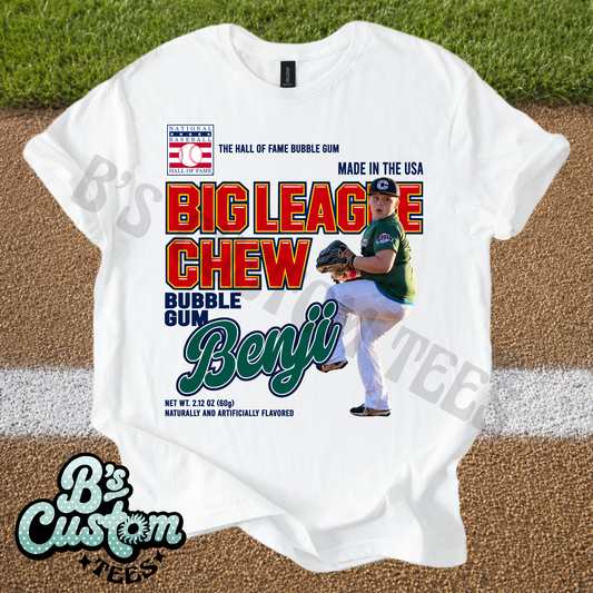 Big League Chew Player Photo