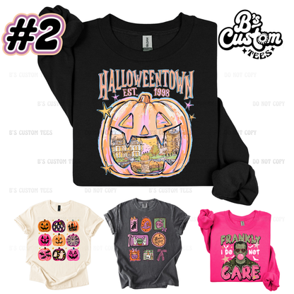 Halloween - Choose Your Design