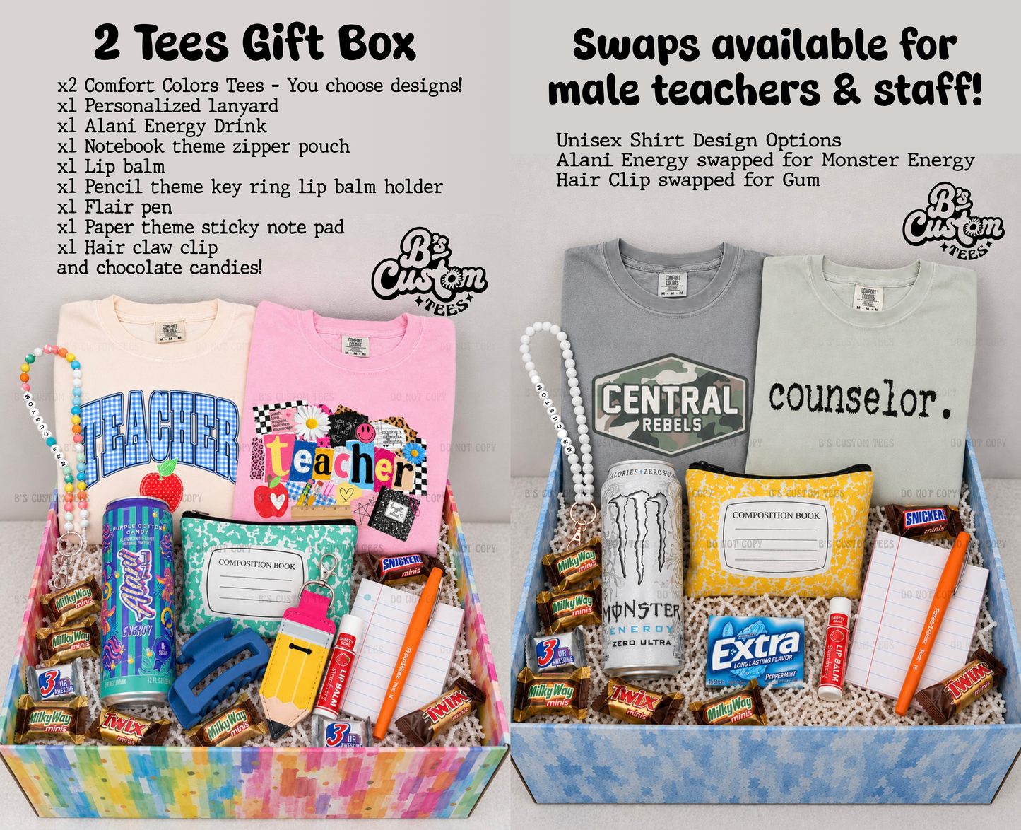 Back to School Gift Box - 2 Tees