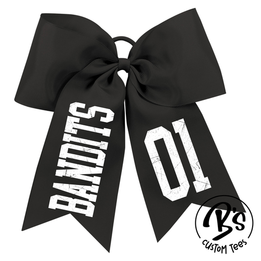 Bandits Hair Bow #2