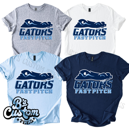 #1 Gators Fastpitch Tee