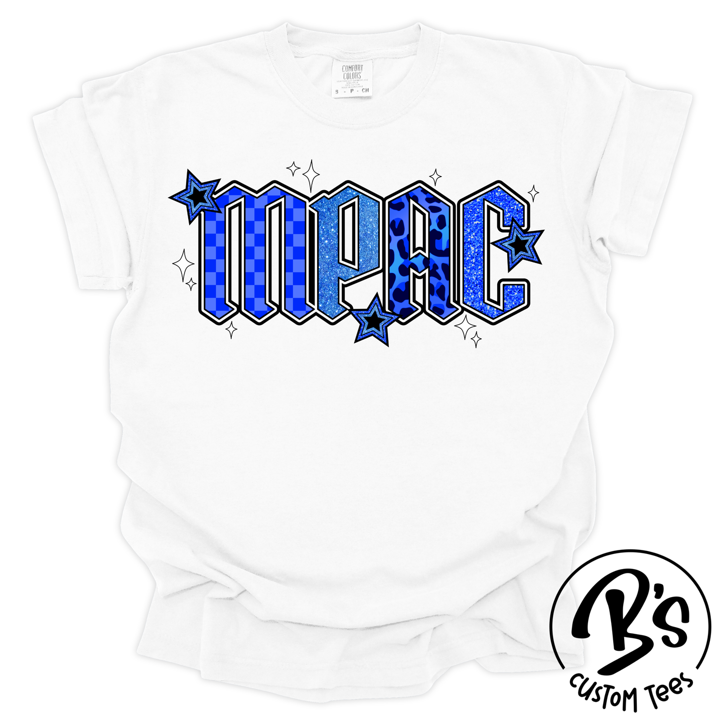 Adult/Youth Checker Leopard MPAC Tee