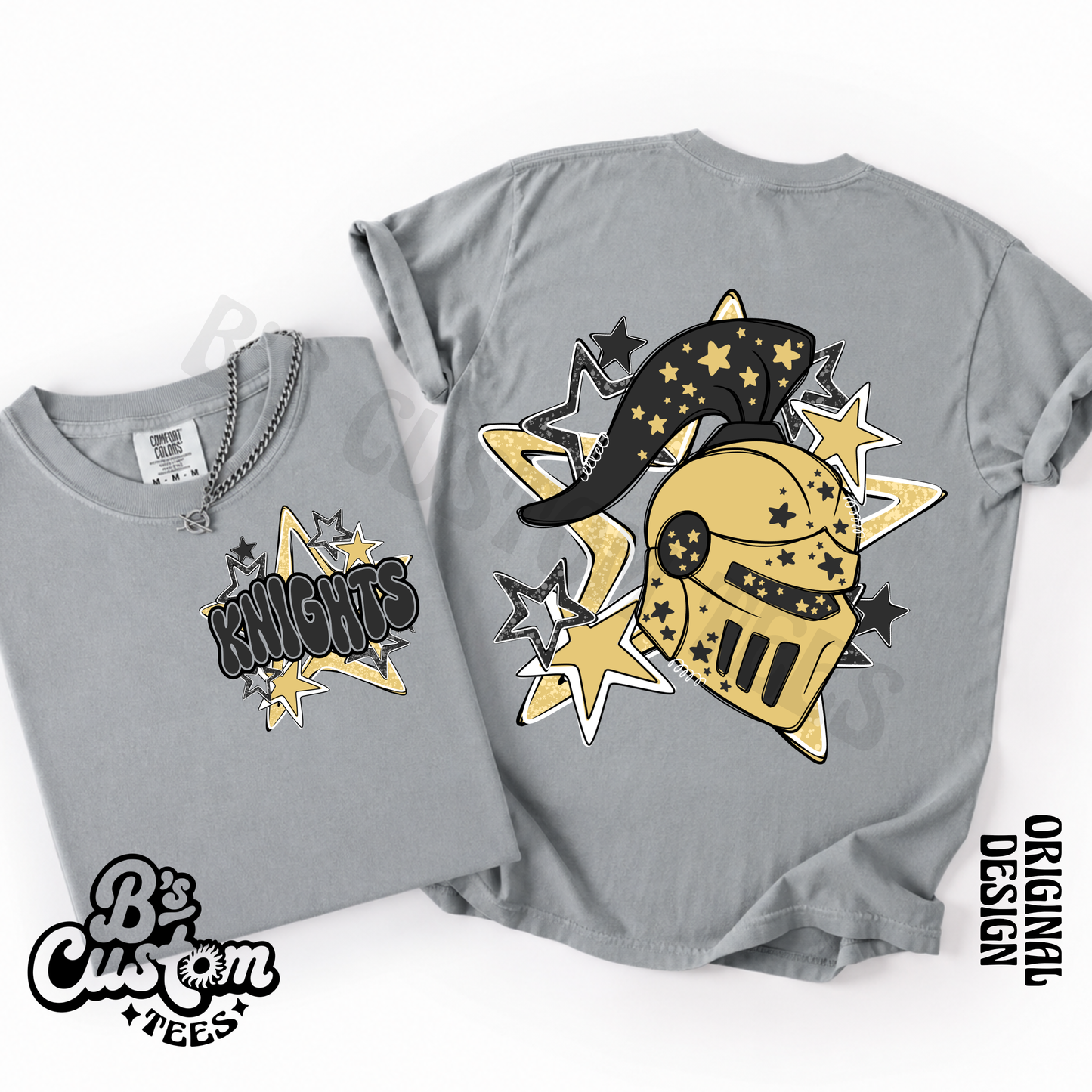 Knights Stars Pocket + Back