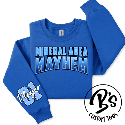 #3 Adult Crewneck Sweatshirt