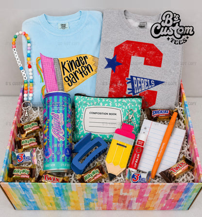 Back to School Gift Box - 1 Tee + 1 Crew