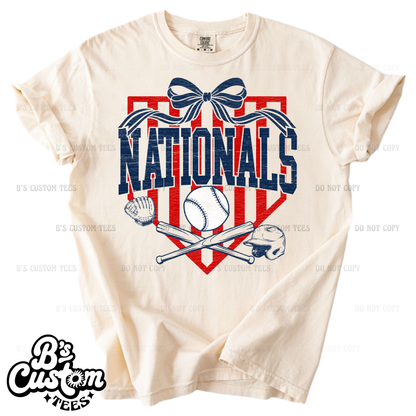MA Nationals Home Plate + Bow