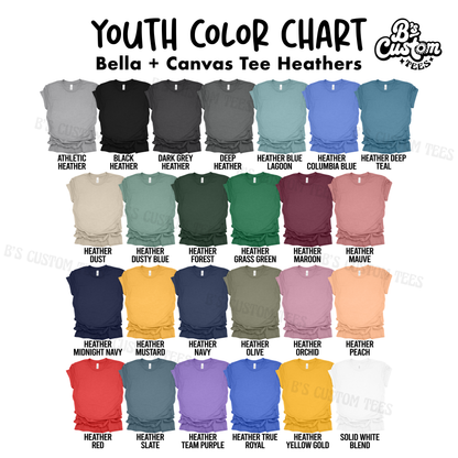 School Mascot Floral Custom YOUTH