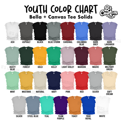 School Mascot Floral Custom YOUTH