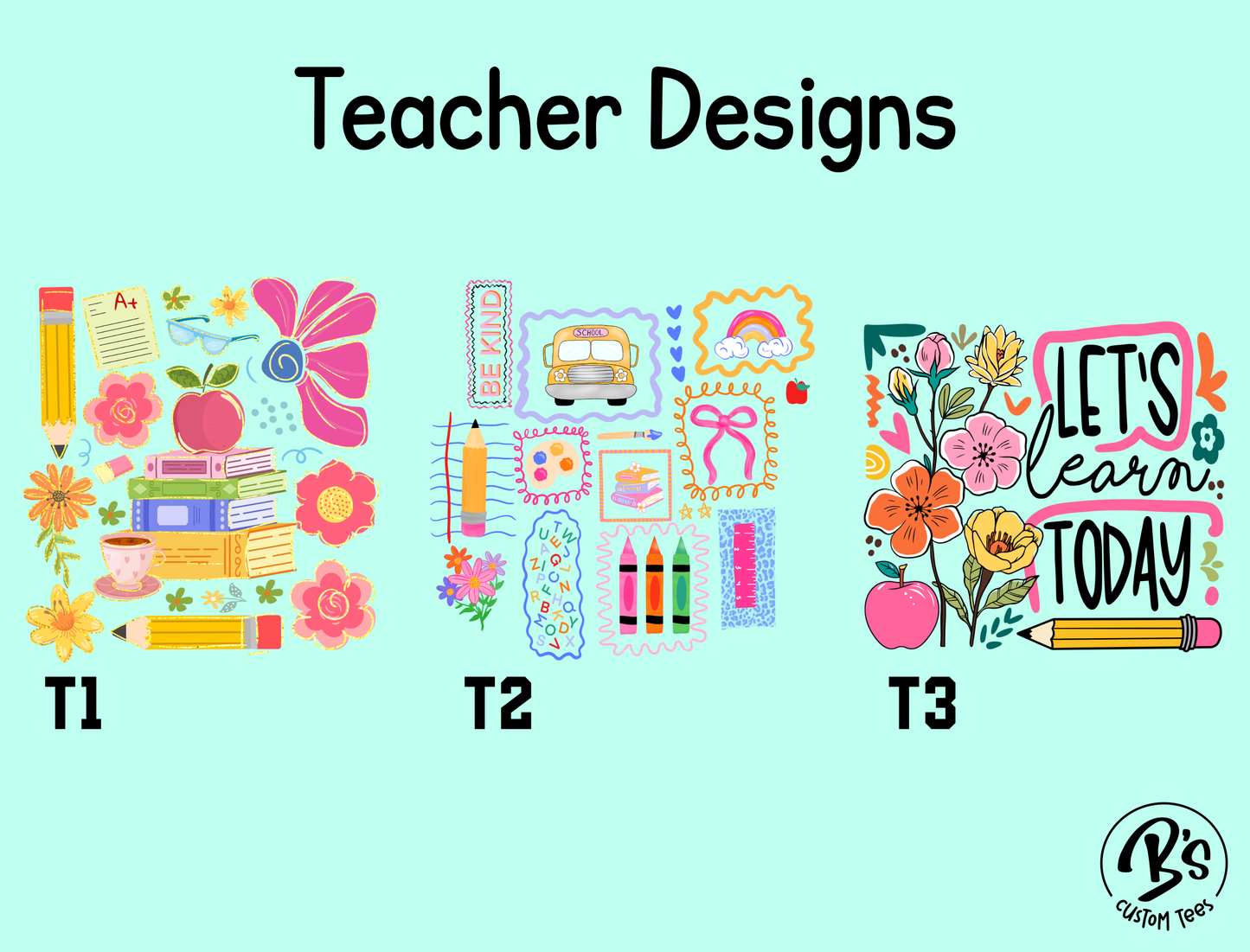 2 Tee Back to School Gift Box