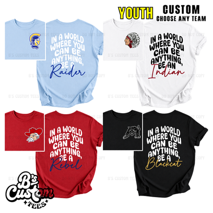 Be A Mascot Custom YOUTH
