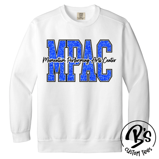 Adult Glitter MPAC Crewneck
