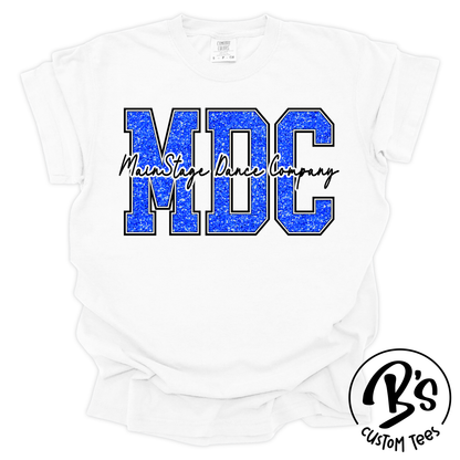 Adult/Youth Glitter MDC Tee