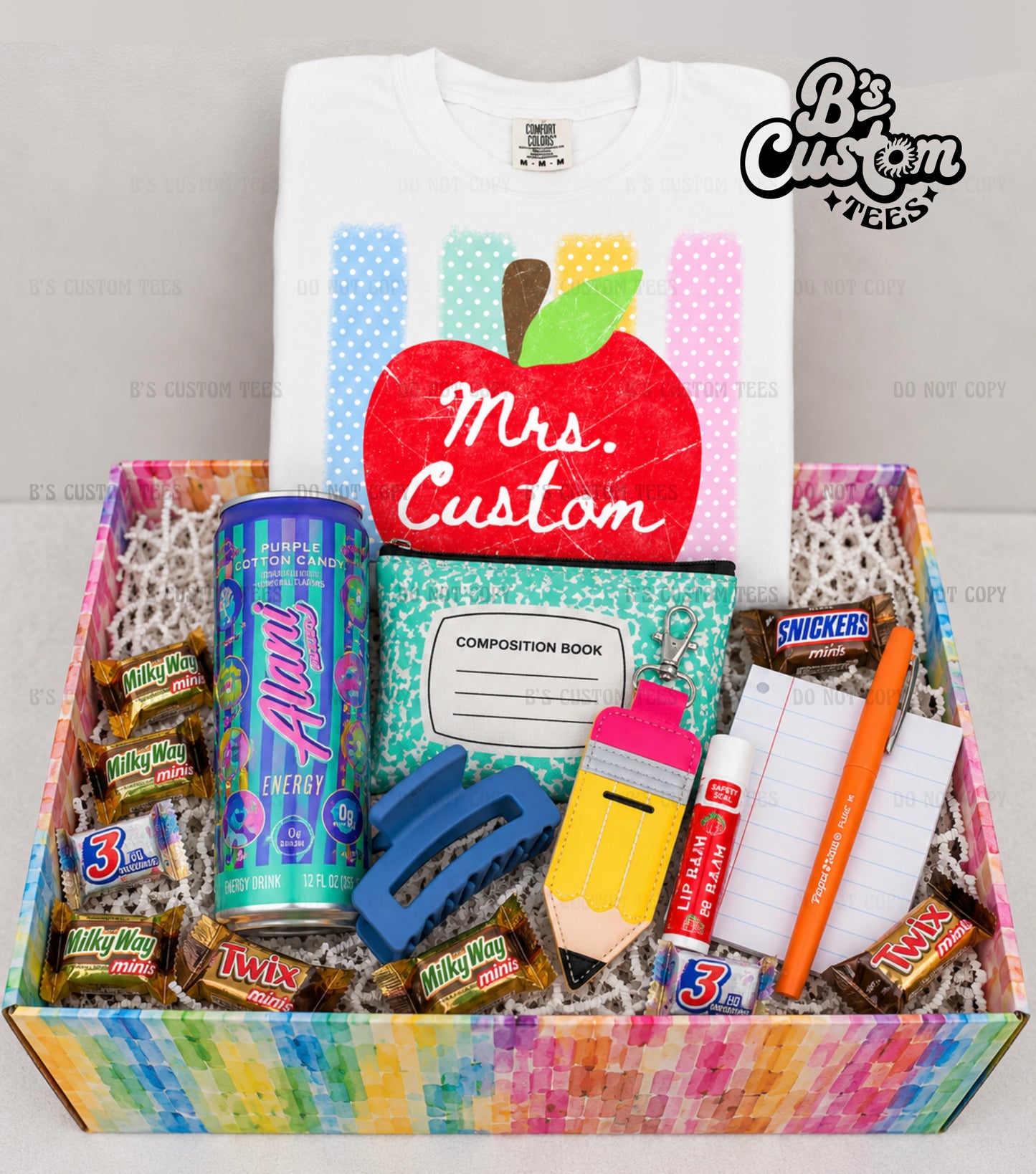 Back to School Gift Box - 1 Tee (No Lanyard)