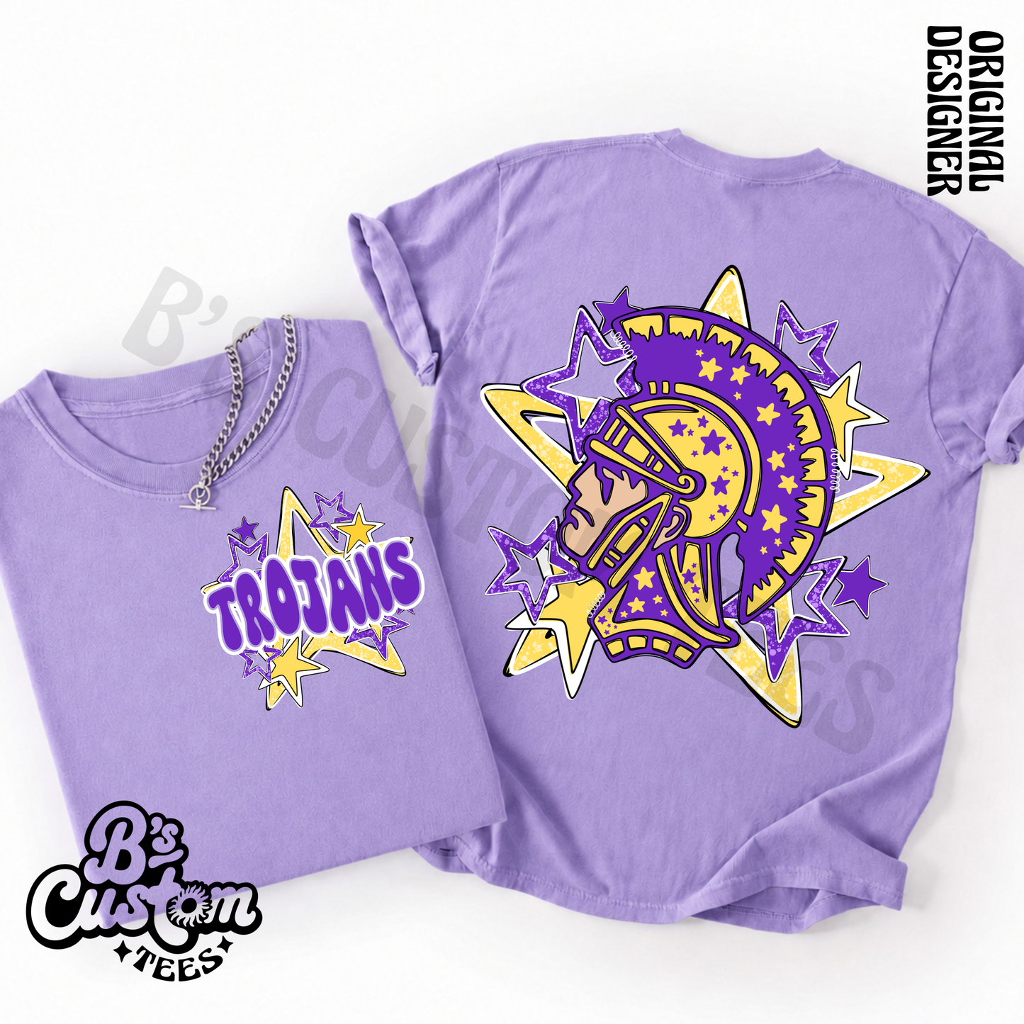 Trojans Stars Pocket + Back