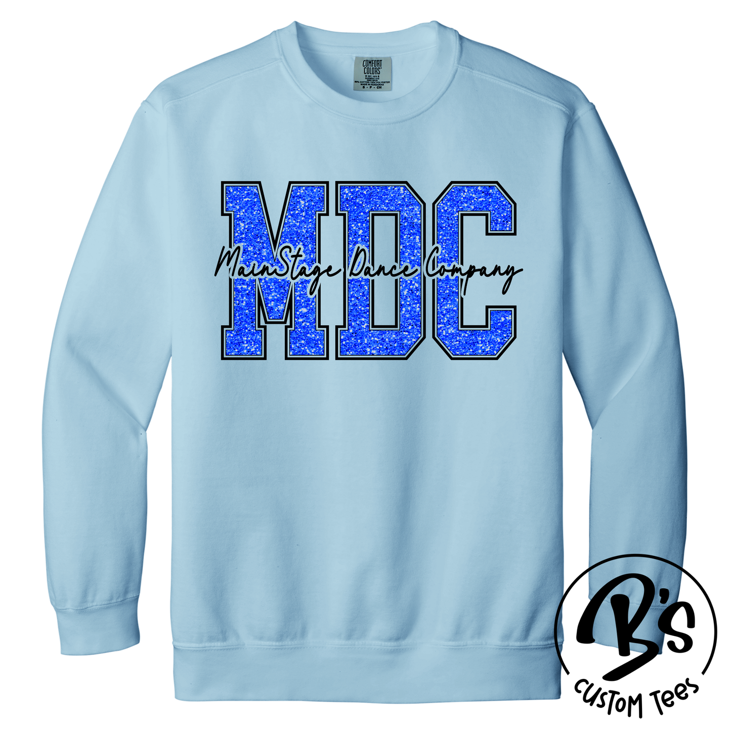 Adult Glitter MDC Crewneck Sweatshirt