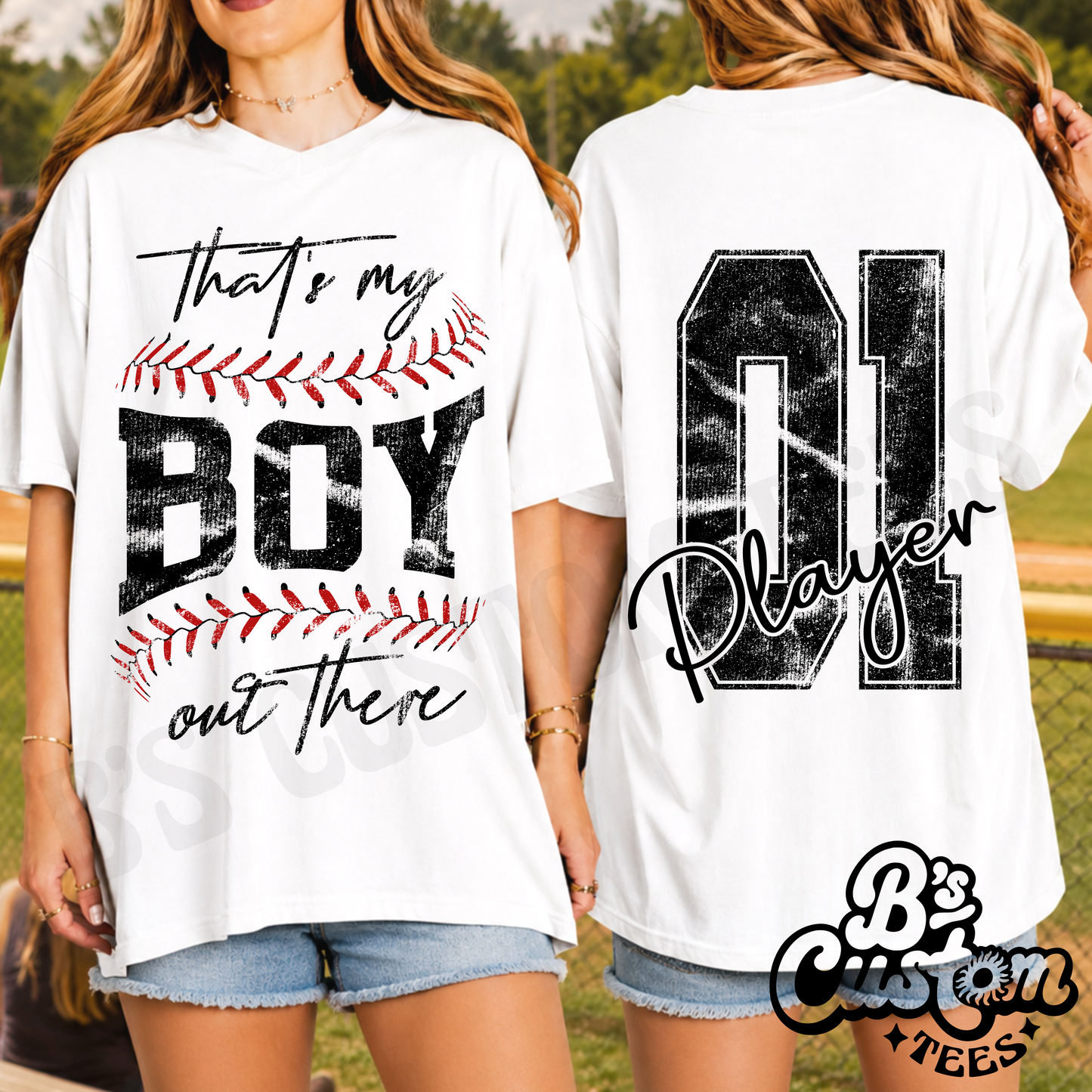 That’s My Boy/Girl Out There OPTIONAL BACK