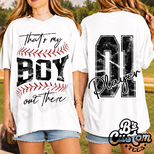 That’s My Boy/Girl Out There OPTIONAL BACK