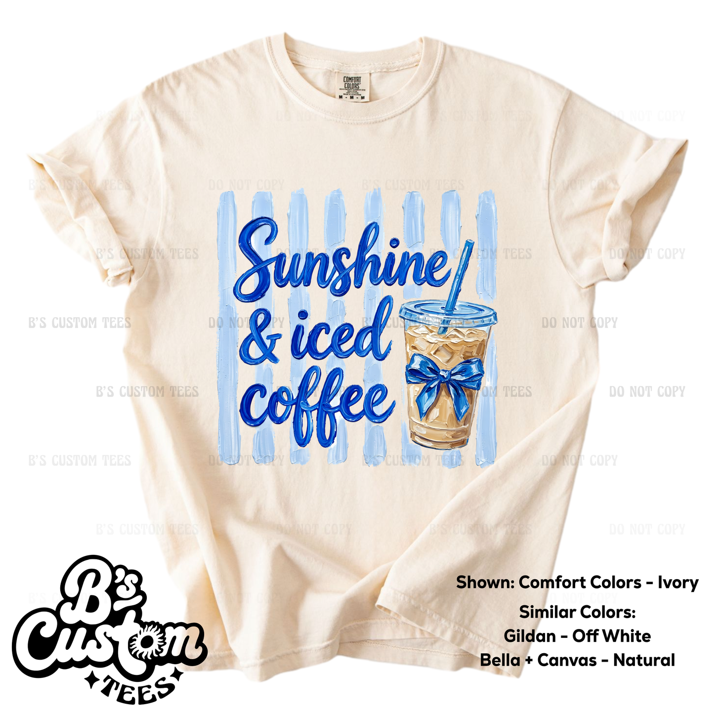 Sunshine & Iced Coffee