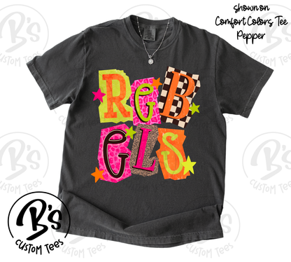 Rebels Neon Animal Print Ransom
