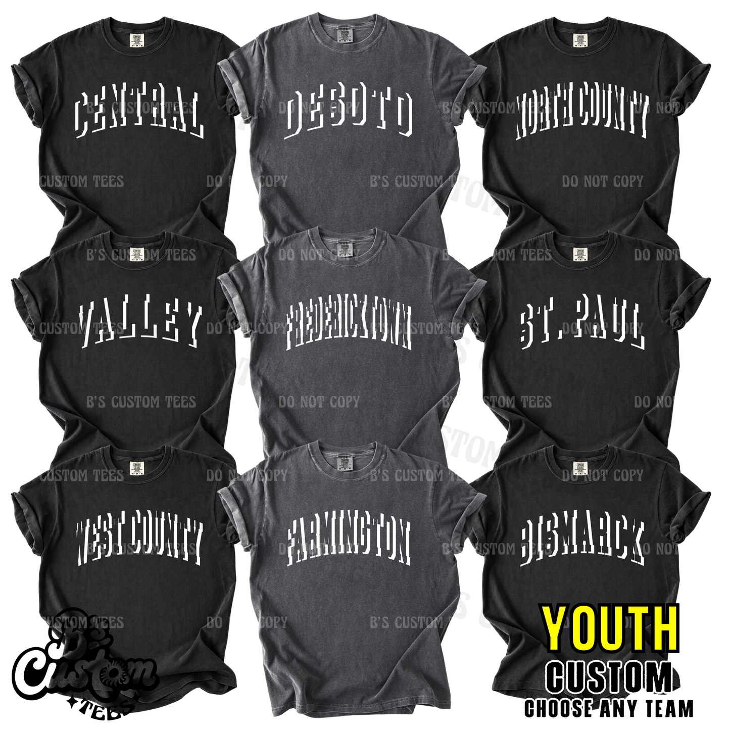 Shadow Mascot Custom YOUTH