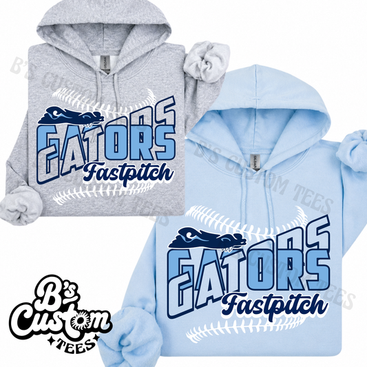 #2 Gators Fastpitch Hoodie Adult