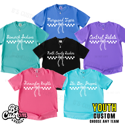 Script Mascot + Bow Custom YOUTH
