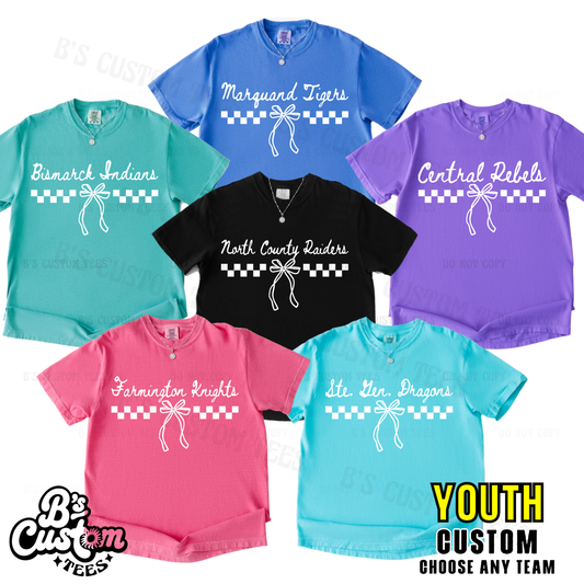 Script Mascot + Bow Custom YOUTH