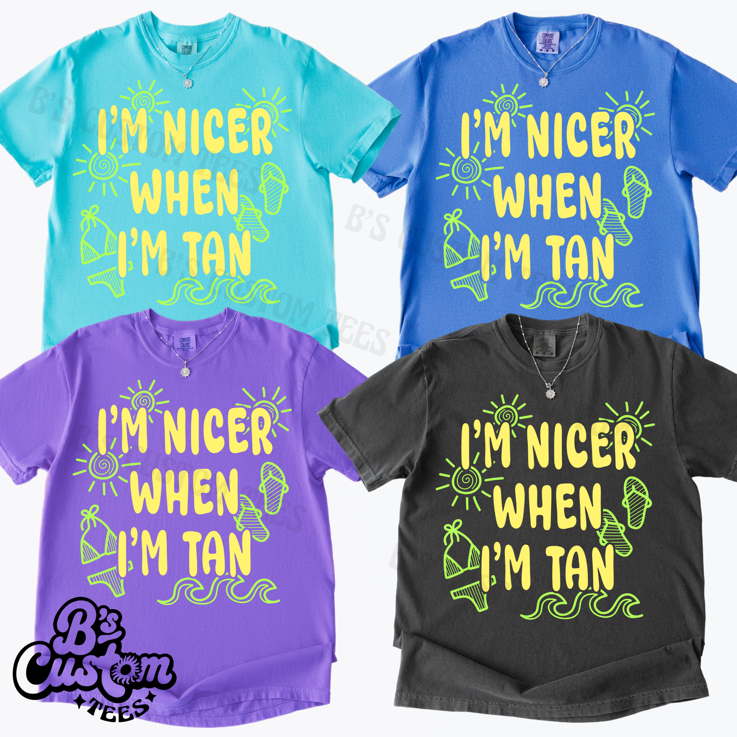 I’m Nicer When I’m Tan