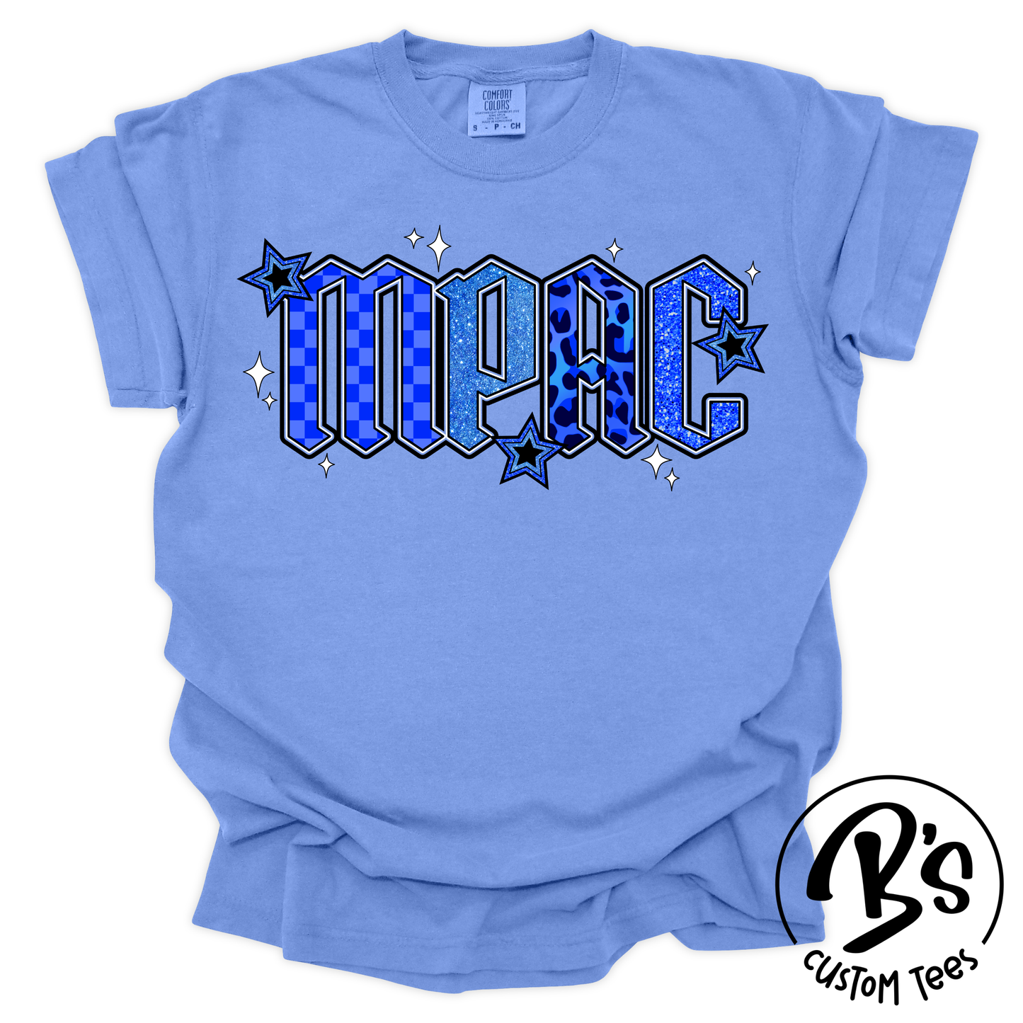 Adult/Youth Checker Leopard MPAC Tee