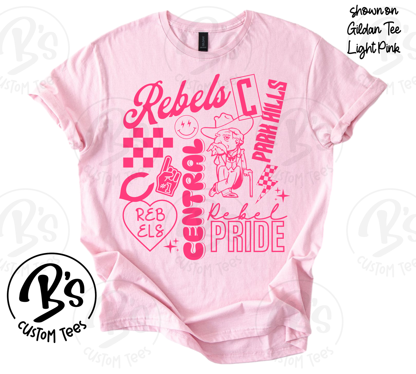 Rebels Pink Collage