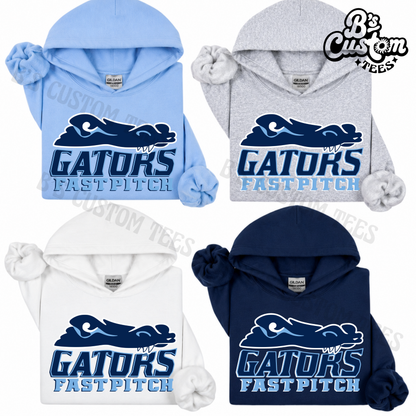 #1 Gators Fastpitch Hoodie Youth